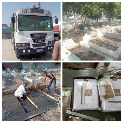 Graveyard and bus services